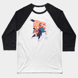 Greaser Squirrel Baseball T-Shirt